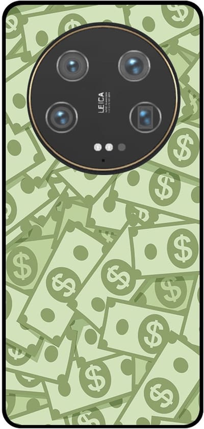 Smartphonica Telefoonhoesje Geschikt voor Xiaomi 13 Ultra met Geld Opdruk - TPU Backcover Case With Money Design geschikt voor Xiaomi 13 Ultra