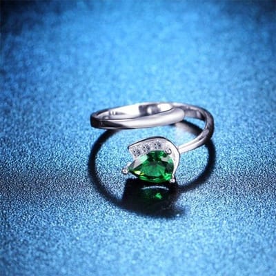 Klassieke Bruiloft Sprankelende AAAAA Zirkonia Ring 925 Sterling Zilver Verlovingsringen Voor Vrouwen Fijne Sieraden Ring Cadeau Groothandel Resizable blue