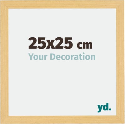 Your Decoration - Fotolijst 25x25 cm - MDF - Beuken Decor - Mura