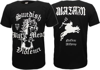 Watain Swedish Black Metal Violence T-Shirt - Officiële Merchandise - S