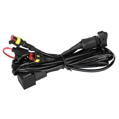 Bedrading met Schakelaar voor LED Mistlampen - 80W, 12-24V DC voor Motoren en Auto's