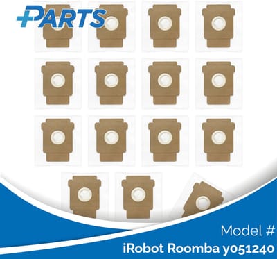 iRobot Roomba y051240 Stofzakken (15 Stuks, Plus.Parts® alternatief voor 4849916)