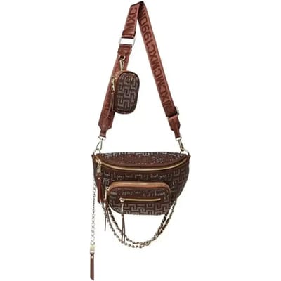 Steve Madden B-Maxima dames schoudertas - Bruin - Maat Geen