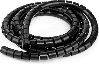 Nedis Kabelmanagement - Spiraalvormige sleeve - 1 Stuks - Maximale kabeldikte: 16 mm - PE - Zwart
