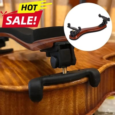 1P Nieuwe Viool Schoudersteun Professioneel 34-44 Volledige Maat Verstelbaar Esdoorn Viool Schoudersteun Accessoires Stemapparaat Luthier black