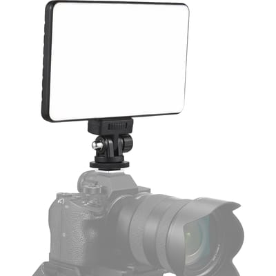 Mini-fotografielamp Dimbaar LED-licht Draagbaar vloglicht 196 LED-kralen 20 speciale verlichting zwart