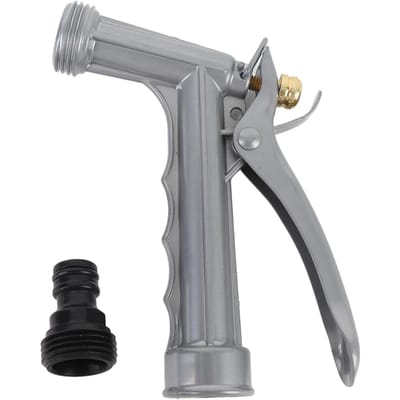 Pistolet d'arrosage de jardin réglable à haute pression pour arroser les plantes, laver la voiture