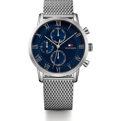 Tommy Hilfiger Sport Kane Horloge  - 44mm - Zilverkleurig