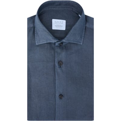 Xacus Casual overhemd donker