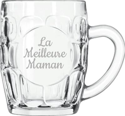Bierpul gegraveerd - 55cl - La Meilleure Maman