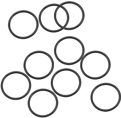 10 stuks fluor-rubber O-ringen 10 x 12 x 1 mm - chemicaliënbestendig