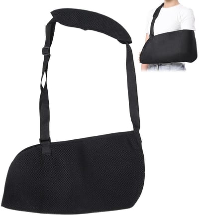 Armsteun en arm splint voor blessures, schouderbrace en ondersteuningsdoek voor links en rechts, schouderimmobilisatie en armsteun voor optimaal herstel