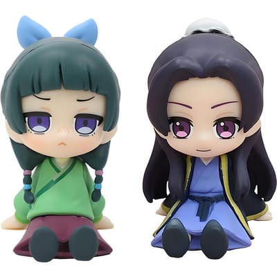 Figurine d'action 6cm Maomao Jinshi Statue Jinshi modèle PVC Collection Figurines d'action mini mignonne Figurine Maomao Poupée Cadeaux