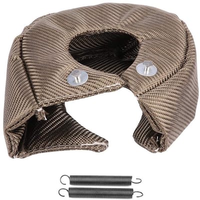Allecto - Turbo hittebescherming - Turbo-deken - Bescherming tegen warmte - 12 x 12 x 9 cm - Hittebestendig - Geschikt voor T3 turbochargers