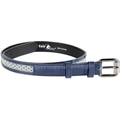 Leren riem Fair Play Luminoso