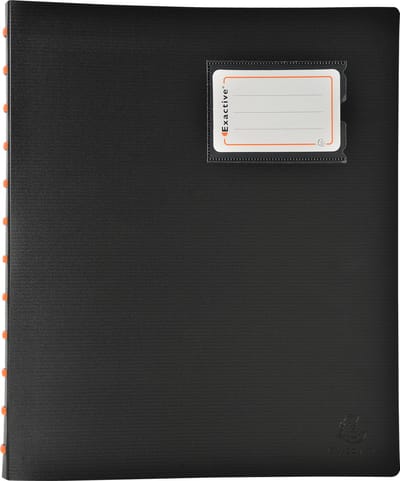 Exacompta 6x Exactive® Showalbum Exaview - 30 tassen - 60 zichten - A4 - Zwart - 86334E