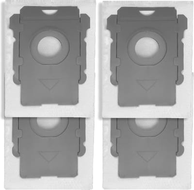 4x stofzuigerzakken robotstofzuiger geschikt voor iRobot Roomba Vacuum Bags i7+ zakken