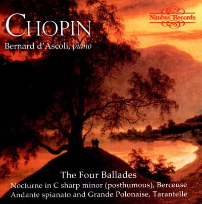 Bernard d'Ascoli - Chopin: The Four Ballades (CD)