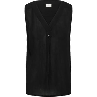 Mouwloze damesblouse KAFFE Ciara Amber