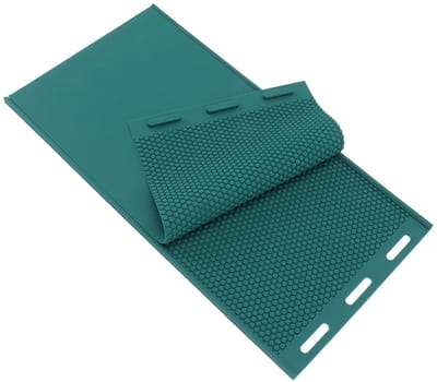 Dailygoods- Bijenwasvorm Flexibel - Herbruikbaar - Siliconen - Honingraatplaten Maken - Bijenteeltbenodigdheden - Eenvoudig schoon te maken - Honingraatvorm