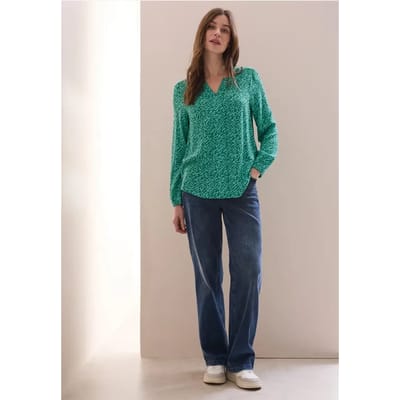 Bedrukte blouse