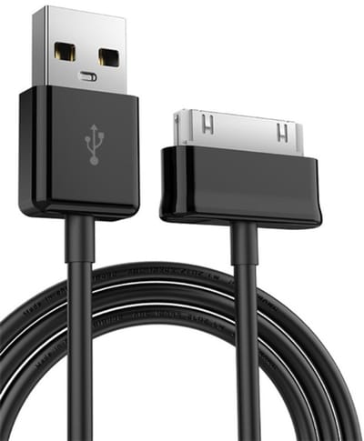 30-pins USB-kabel oplaadkabel/datakabel, compatibel met Samsung P1000/N8000/N8010