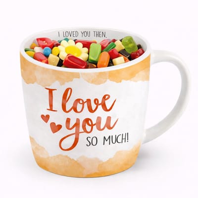 Mok - Koffie - Cadeau - Traktatie - I Love You - Ik Hou Van Je Lieverd - Schat - Keramiek - Snoep - "Speciaal voor jou"