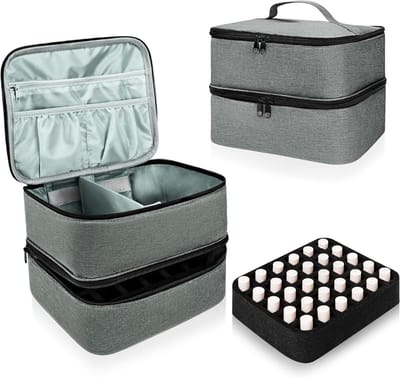 SVN® Nagellak Koffer - Nagellak - Grijs - 25cm x 20cm x 19cm