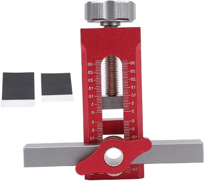 Verstelbare Montage Mal voor Kastdeuren en Scharnieren - Handig Positionering Gereedschap voor Eenvoudige Installatie van Meubeldeuren en Hardware