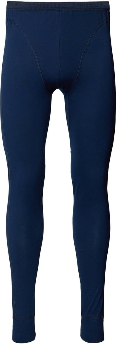 Schiesser Lange onderbroek met gulp nachtblauw - Original Fijnrib Heren Onderbroek - navy