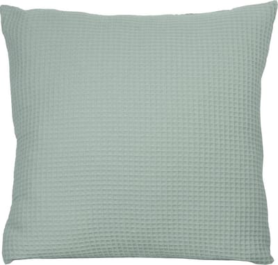BINK Bedding Sierkussen Wafel (Pique) Olijf 50 x 50 incl vulling