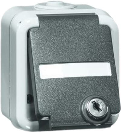 PEHA 6620 WABNAVS PEH WCDS SPATWD M/TEKST/DEKS - wandcontactdoos