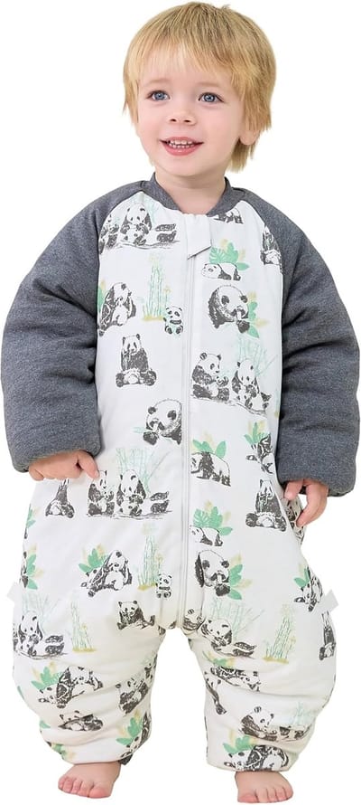 Warme Baby Slaapzak met Voetjes Pyjama voor Jongens en Meisjes