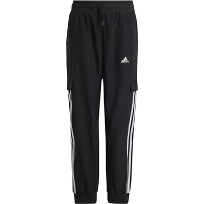 Adidas Street Jam Woven Cutted Cargobroek Zwart 13-14 Years Meisje