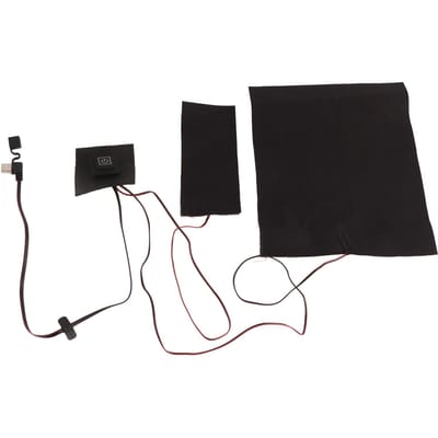 2 in 1 Electric Heating Pad with 3 Gear Adjustable Temperature Waterproof USB Power Heating Warmer white