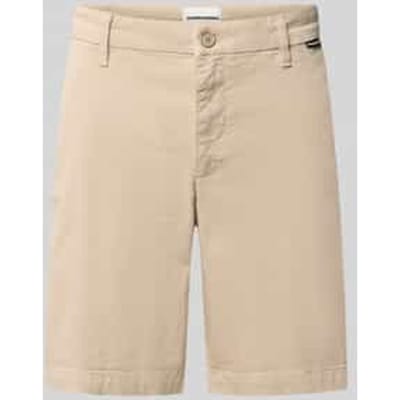 regular fit korte chino van katoenmix model 'CHINO'