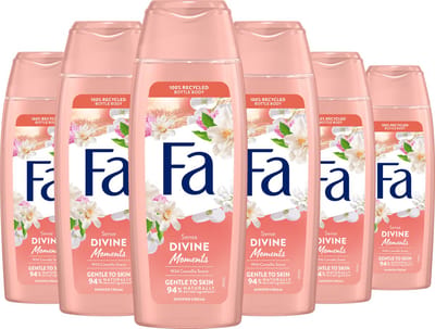 6x Fa Douchegel - Divine Moments 250 ml