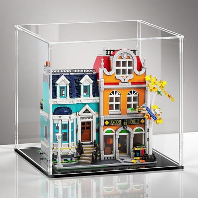 Transparante acryl vitrinekast voor figuren, miniaturen en verzamelobjecten - 35x35x35 cm, ideaal voor tentoonstellingen en decoratie