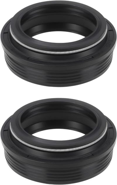 Set van 2 Stuks 28mm Fiets Voorvork Wiper Blad Stofafdichtingsring voor Voorvork Reparatie Onderdelen Geschikt voor SR Suntour XCT SF9 NCX/SF13 CR8V 28.6 x 40mm