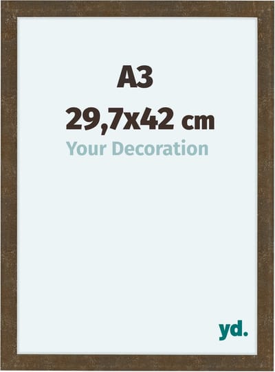 Your Decoration - Fotolijst A3 29,7x42 cm - MDF - Goud Antiek - Como