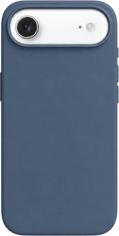 Mastersøn iPhone 17 Air Siliconen Hoesje MagSafe - Blauw - Geschikt voor MagSafe