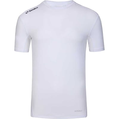 Sondico Effen basislaagshirt voor heren (Wit)