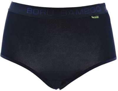 Boru Bamboo - Dames Slip - Navy - S - Bamboe Ondergoed - Anti-Bacterieel - Ademend - Zijdezacht - 2320