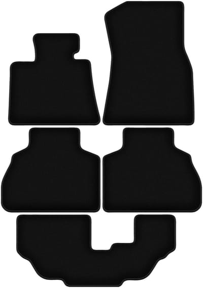Wielganizator WLG-BASIC Serie - Velours Automatten - 7 personen - Voor BMW X7 G07