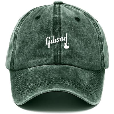 Casquette de baseball en coton lavé style vintage personnalisée pour guitare et musique, réglable, style trucker délavé pour hommes et femmes, casquette fashion style rock black