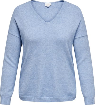 ONLY CARMAKOMA - CARMARGARETA LS PULLOVER KNT NOOS - Dames - Gebreide truien