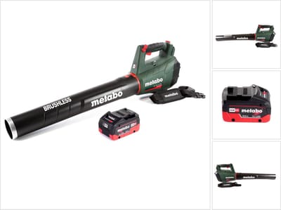 Metabo LB 18 LTX BL accubladblazer 18 V borstelloos + 1x accu 8.0 Ah - zonder lader