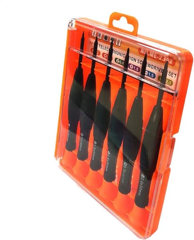 Reparatieset Schroevendraaiers - Mini Gereedschap - Kleine Reparatie Klusjes - Sterke Magneet - 6 Delig - Niet Gespecificeerd