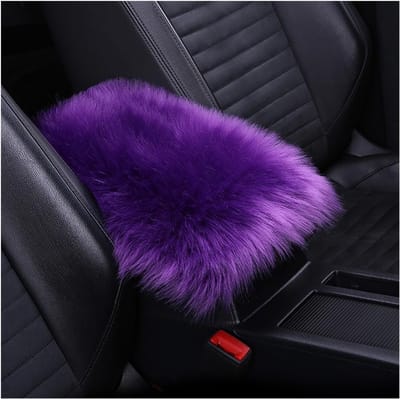 Dailygoods- Armleuningkussen Pluche - Armleuningkussen Bureaustoel - Auto Accessoire - 30cmx20cm - Comfortabel - Gemakkelijk Schoon te Maken - Armsteunhoes