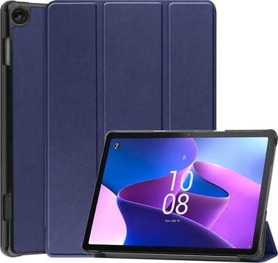 Cazy tablet Hoes geschikt voor Lenovo Tab M10 (3rd Gen) - TriFold Bookcase - Blauw